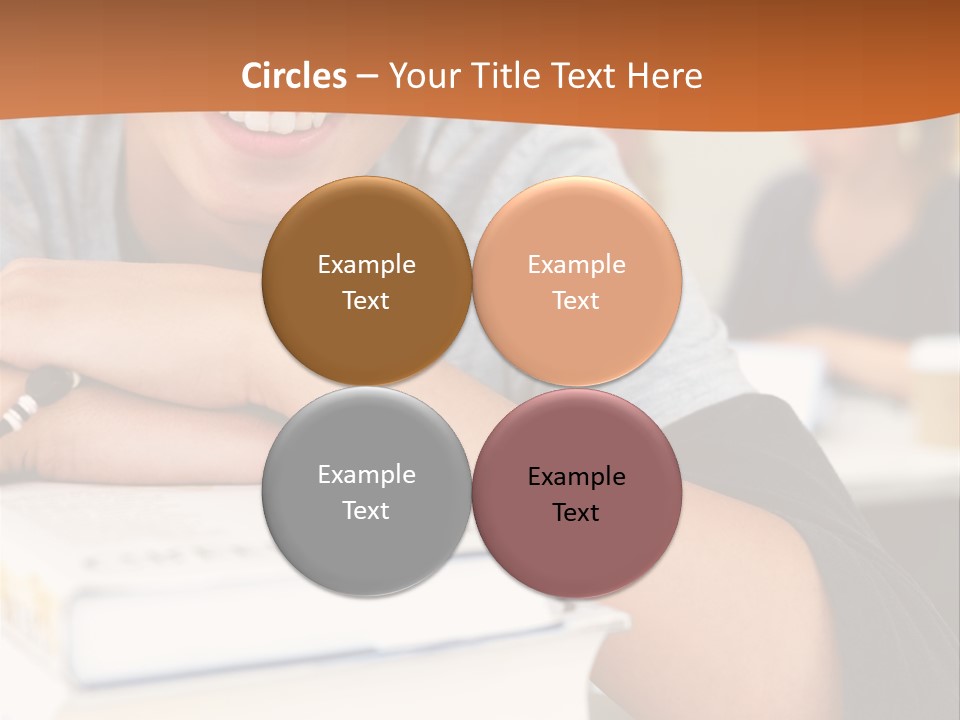 Little Boy Hard At Work PowerPoint Template