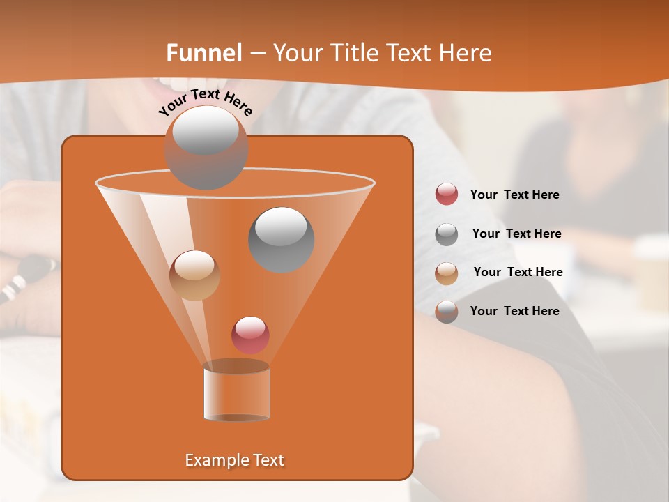 Little Boy Hard At Work PowerPoint Template