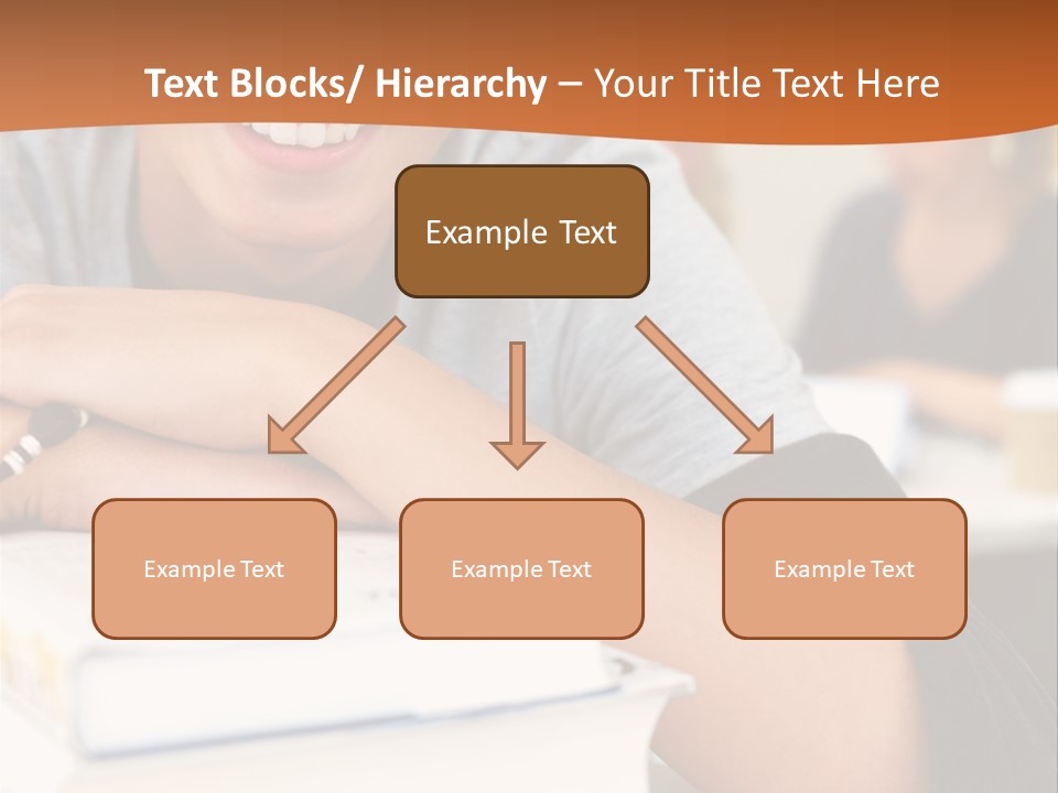 Little Boy Hard At Work PowerPoint Template