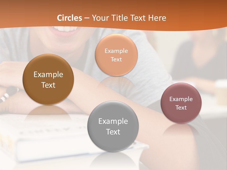 Little Boy Hard At Work PowerPoint Template