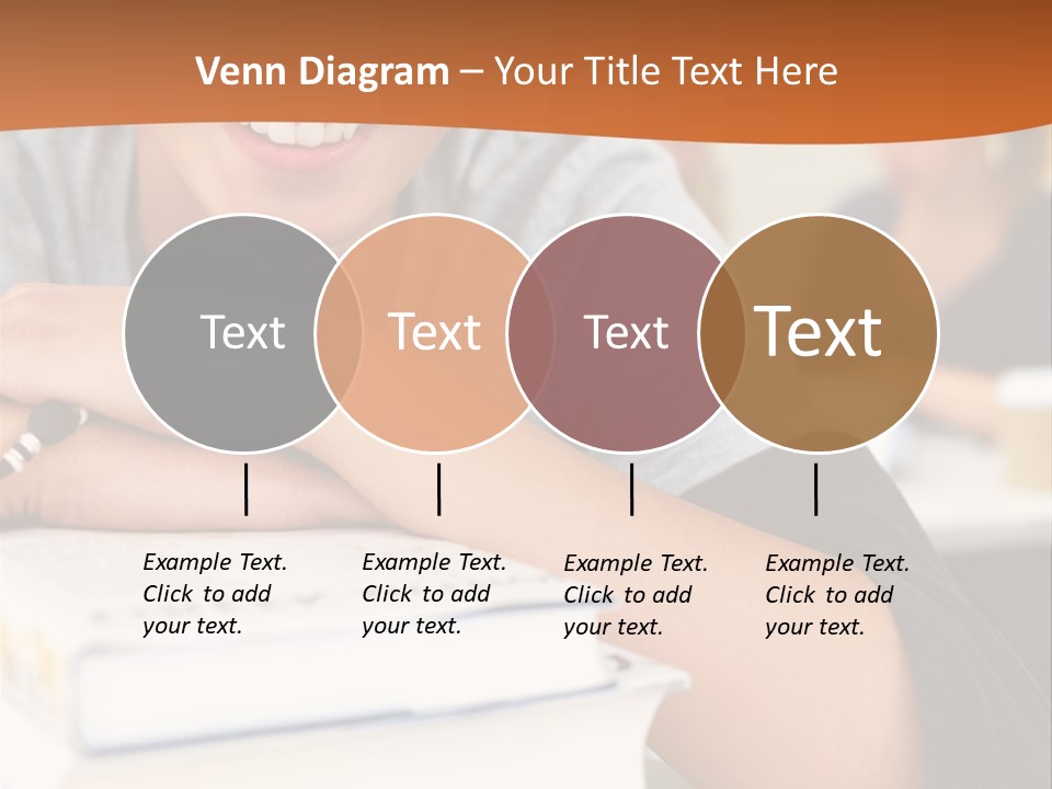 Little Boy Hard At Work PowerPoint Template