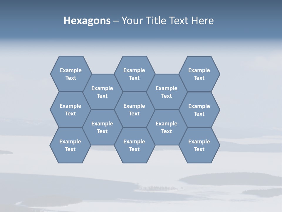 Flight Of Snowboarder PowerPoint Template