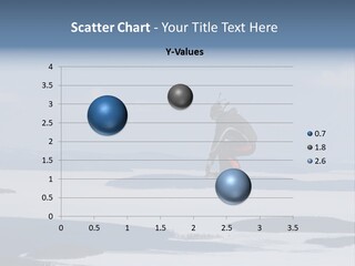 Flight Of Snowboarder PowerPoint Template