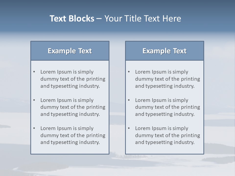 Flight Of Snowboarder PowerPoint Template