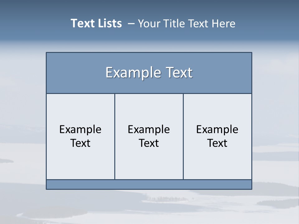 Flight Of Snowboarder PowerPoint Template