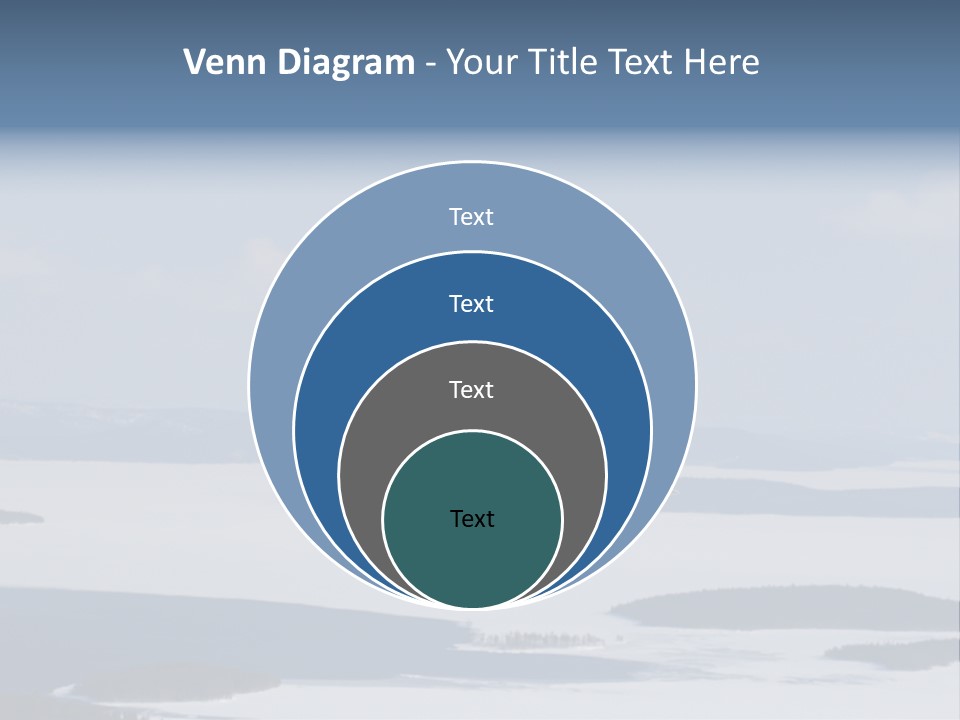 Flight Of Snowboarder PowerPoint Template
