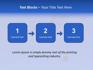 A Tandem Paraglide Flight. PowerPoint Template