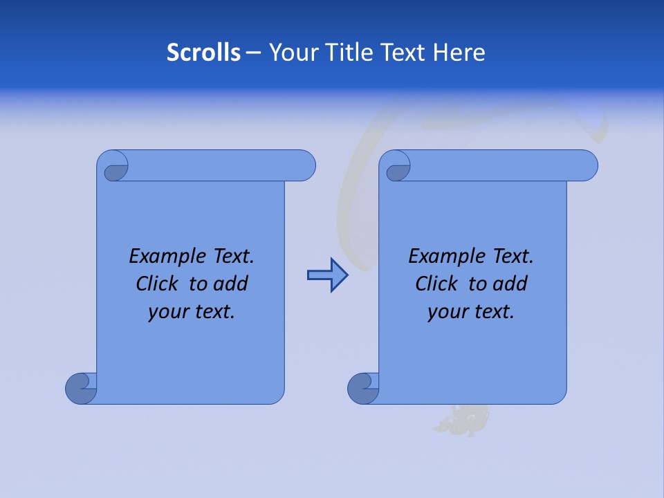 A Tandem Paraglide Flight. PowerPoint Template