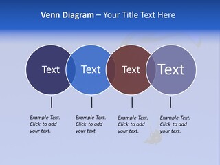 A Tandem Paraglide Flight. PowerPoint Template