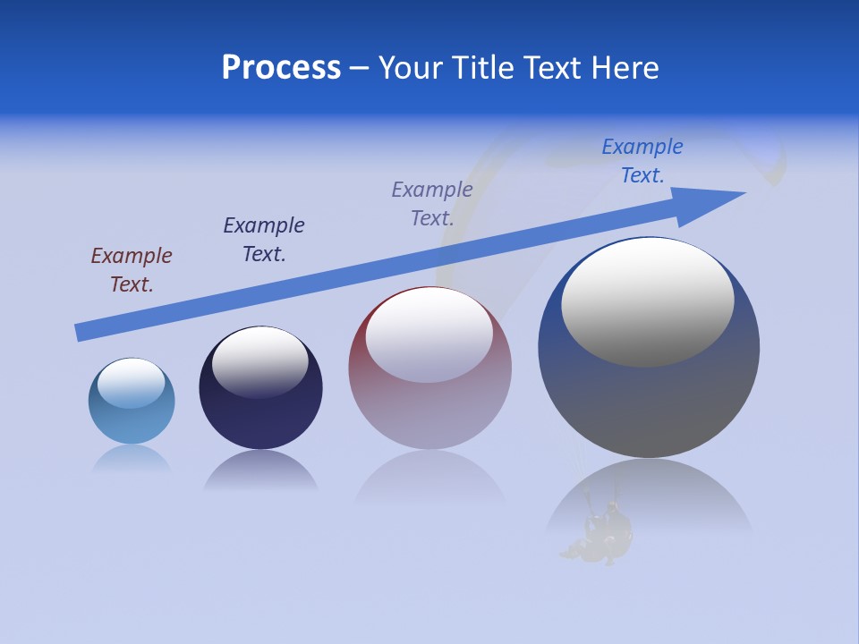 A Tandem Paraglide Flight. PowerPoint Template