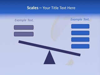 A Tandem Paraglide Flight. PowerPoint Template