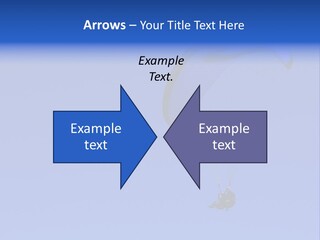 A Tandem Paraglide Flight. PowerPoint Template