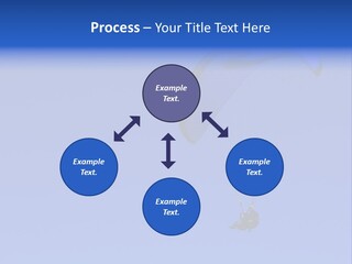 A Tandem Paraglide Flight. PowerPoint Template