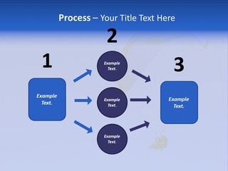 A Tandem Paraglide Flight. PowerPoint Template