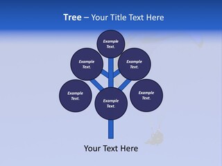 A Tandem Paraglide Flight. PowerPoint Template