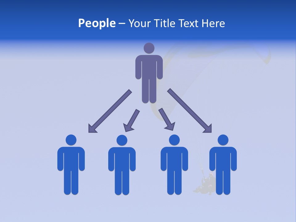 A Tandem Paraglide Flight. PowerPoint Template