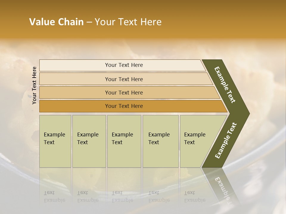 Dish Of Macaroni Cheese PowerPoint Template