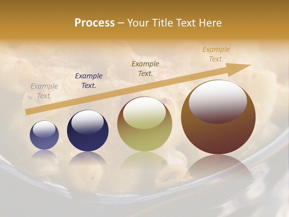 Dish Of Macaroni Cheese PowerPoint Template