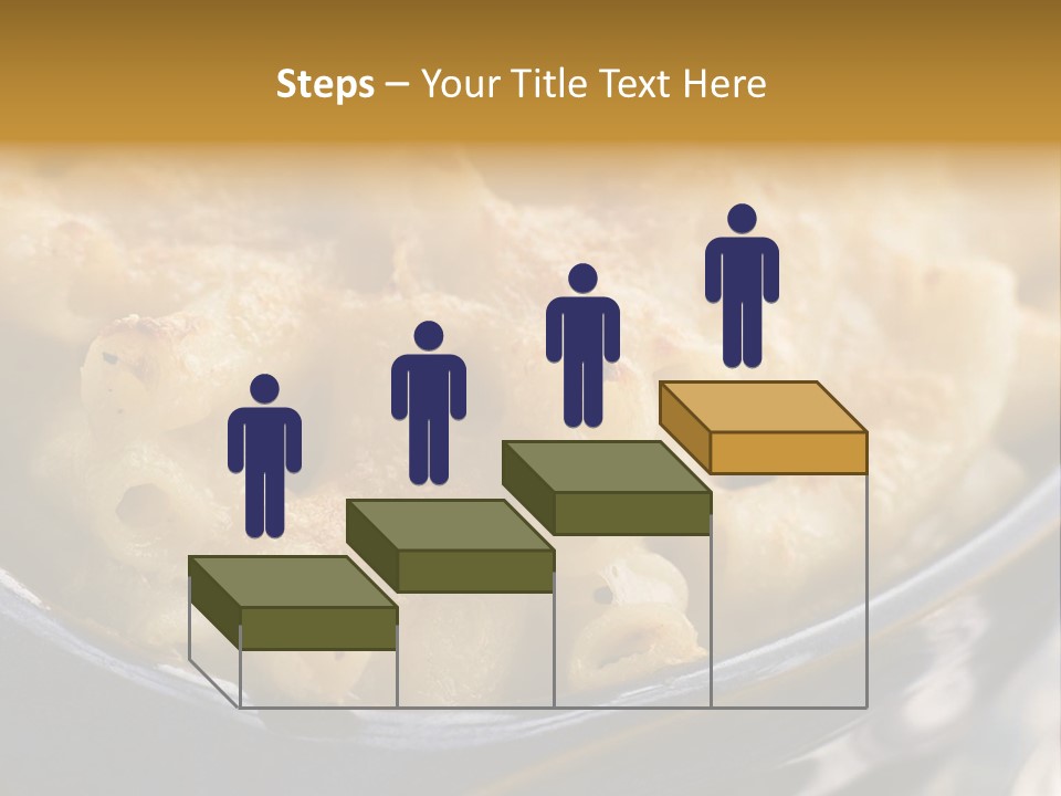 Dish Of Macaroni Cheese PowerPoint Template