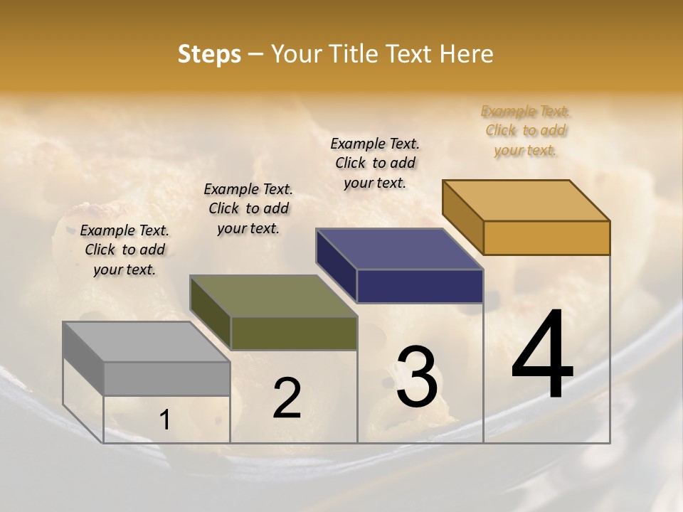 Dish Of Macaroni Cheese PowerPoint Template