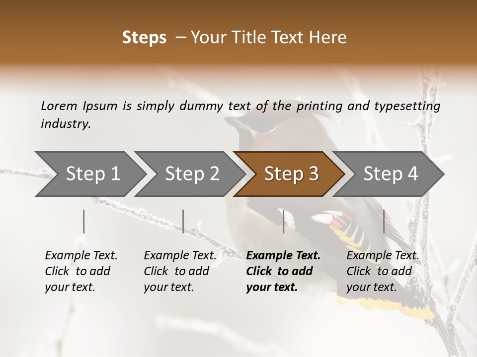 Waxwing PowerPoint Template