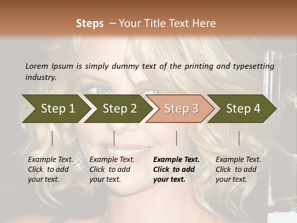 Hollywood - 7 March: Charlize Theron At The Sleepwalking Premiere Held At The Directors Guild Of America, Hollywood. PowerPoint Template