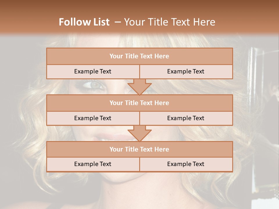 Hollywood - 7 March: Charlize Theron At The Sleepwalking Premiere Held At The Directors Guild Of America, Hollywood. PowerPoint Template