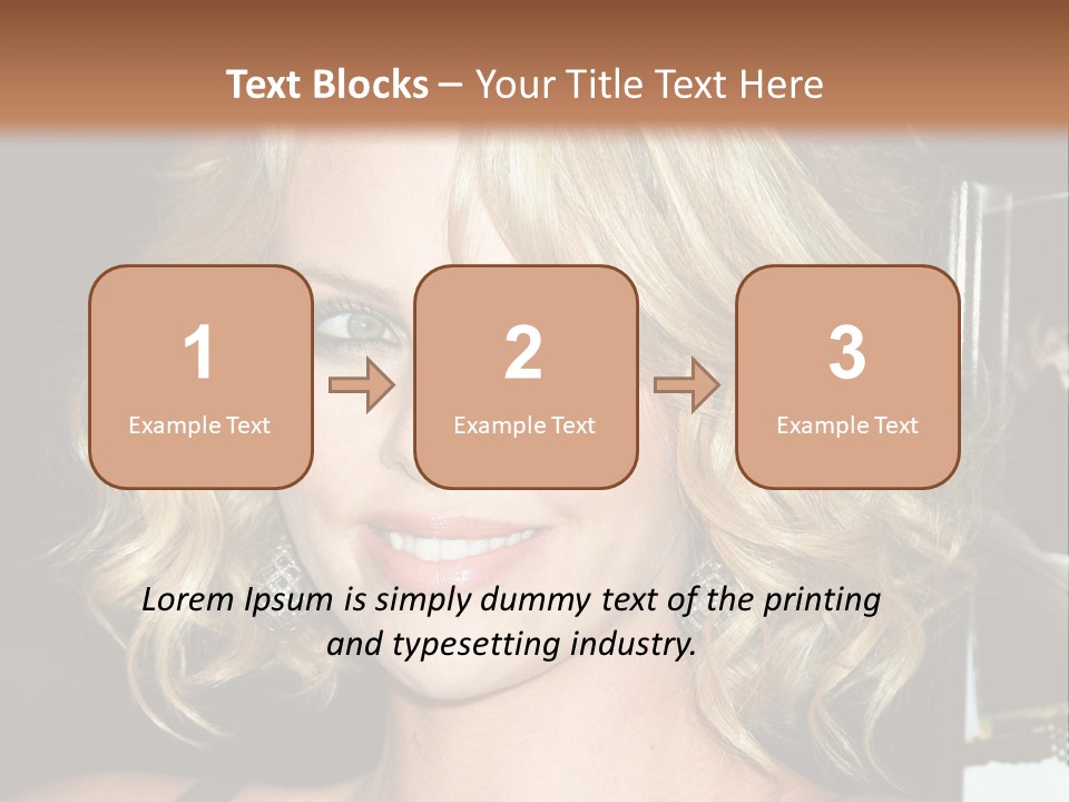 Hollywood - 7 March: Charlize Theron At The Sleepwalking Premiere Held At The Directors Guild Of America, Hollywood. PowerPoint Template