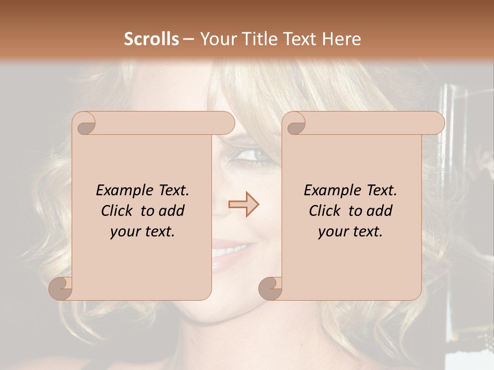 Hollywood - 7 March: Charlize Theron At The Sleepwalking Premiere Held At The Directors Guild Of America, Hollywood. PowerPoint Template