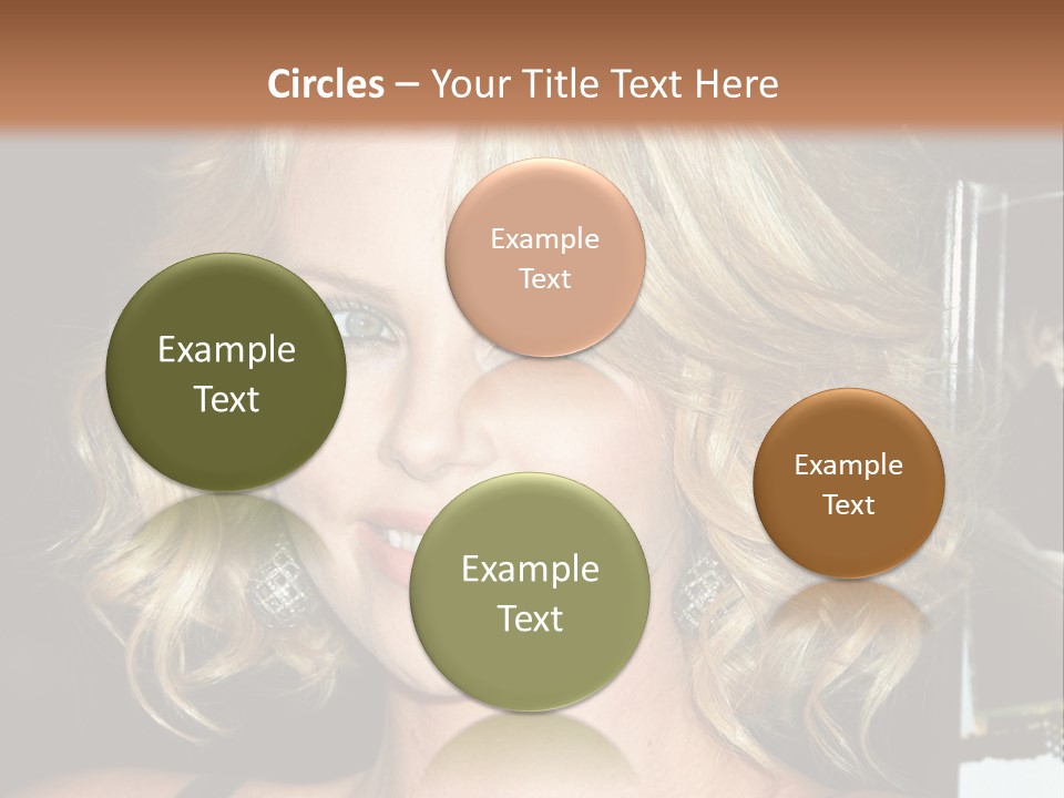 Hollywood - 7 March: Charlize Theron At The Sleepwalking Premiere Held At The Directors Guild Of America, Hollywood. PowerPoint Template