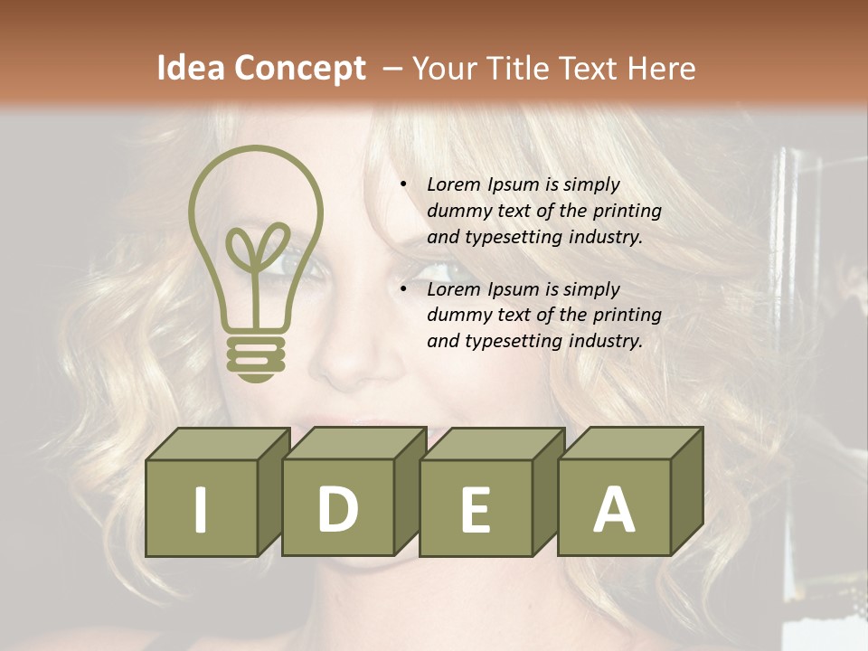 Hollywood - 7 March: Charlize Theron At The Sleepwalking Premiere Held At The Directors Guild Of America, Hollywood. PowerPoint Template