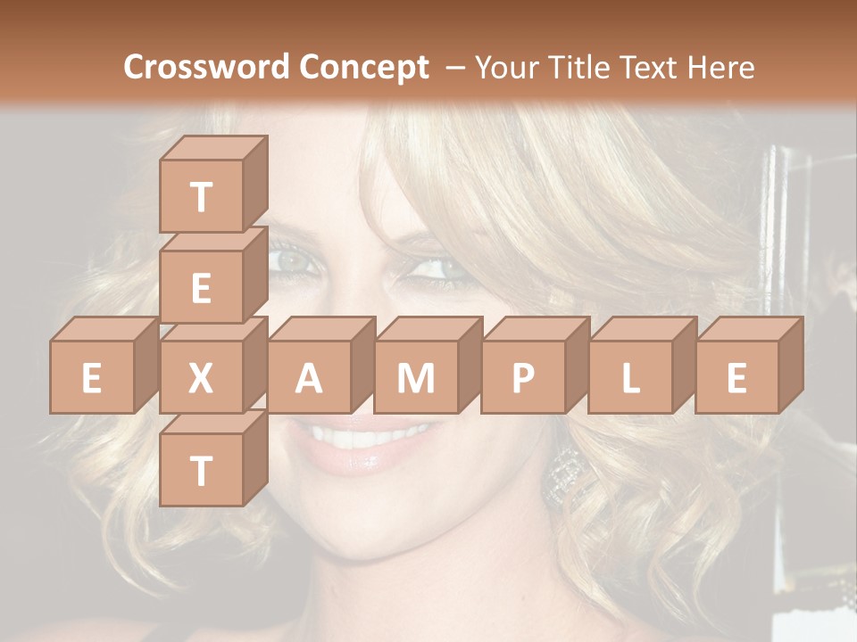 Hollywood - 7 March: Charlize Theron At The Sleepwalking Premiere Held At The Directors Guild Of America, Hollywood. PowerPoint Template