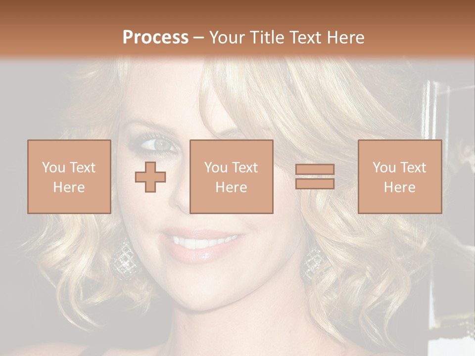 Hollywood - 7 March: Charlize Theron At The Sleepwalking Premiere Held At The Directors Guild Of America, Hollywood. PowerPoint Template