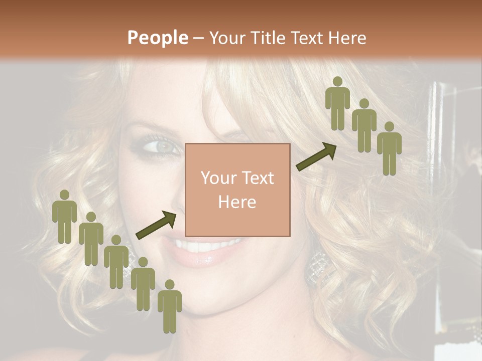 Hollywood - 7 March: Charlize Theron At The Sleepwalking Premiere Held At The Directors Guild Of America, Hollywood. PowerPoint Template