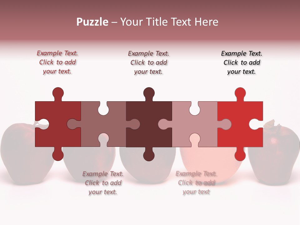 Apples & Oranges PowerPoint Template