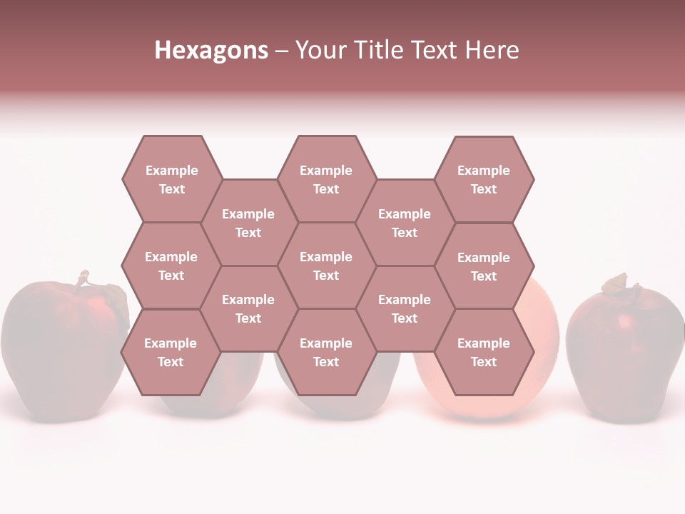 Apples & Oranges PowerPoint Template