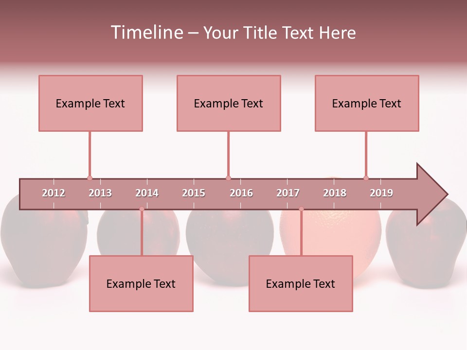Apples & Oranges PowerPoint Template