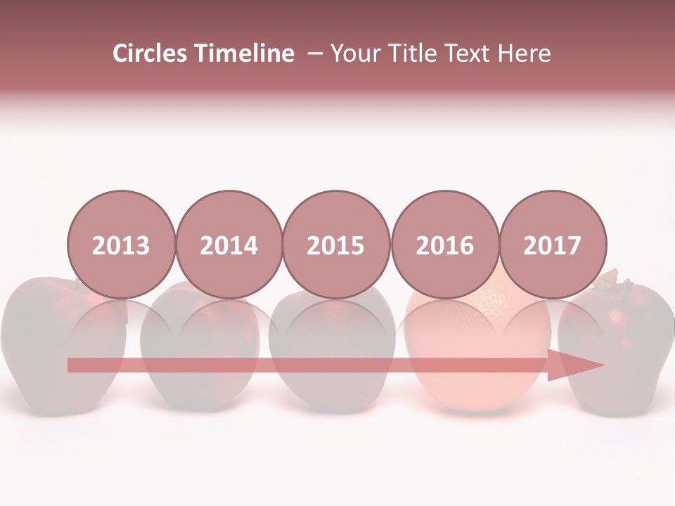 Apples & Oranges PowerPoint Template