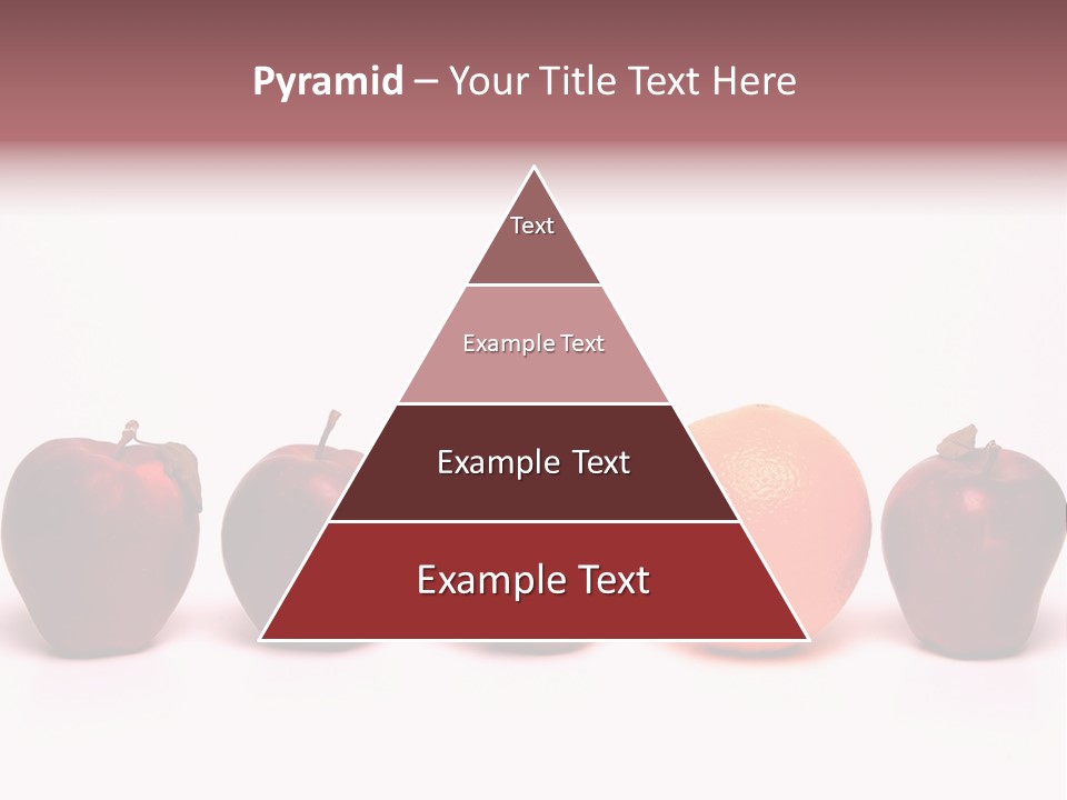 Apples & Oranges PowerPoint Template