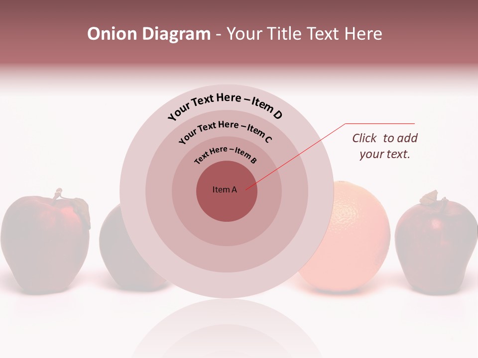 Apples & Oranges PowerPoint Template