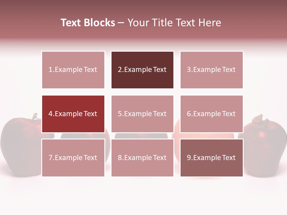 Apples & Oranges PowerPoint Template
