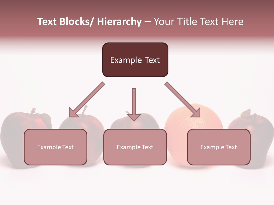 Apples & Oranges PowerPoint Template