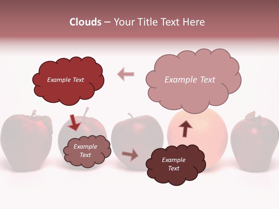 Apples & Oranges PowerPoint Template