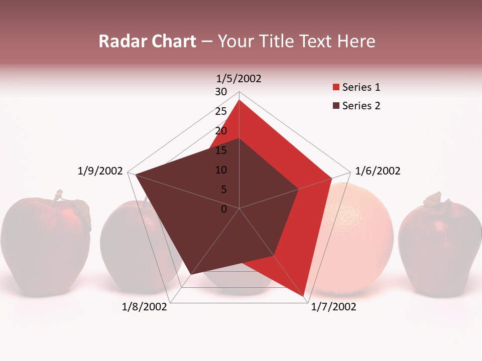 Apples & Oranges PowerPoint Template
