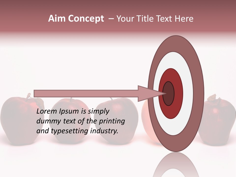 Apples & Oranges PowerPoint Template