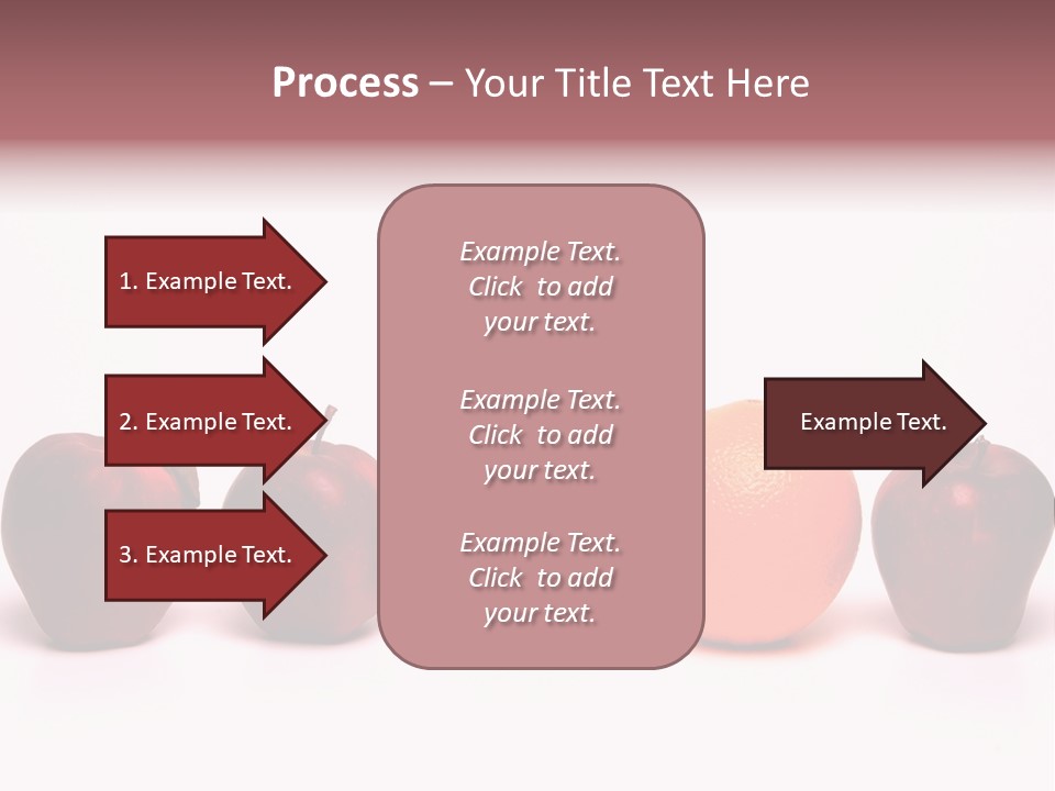 Apples & Oranges PowerPoint Template