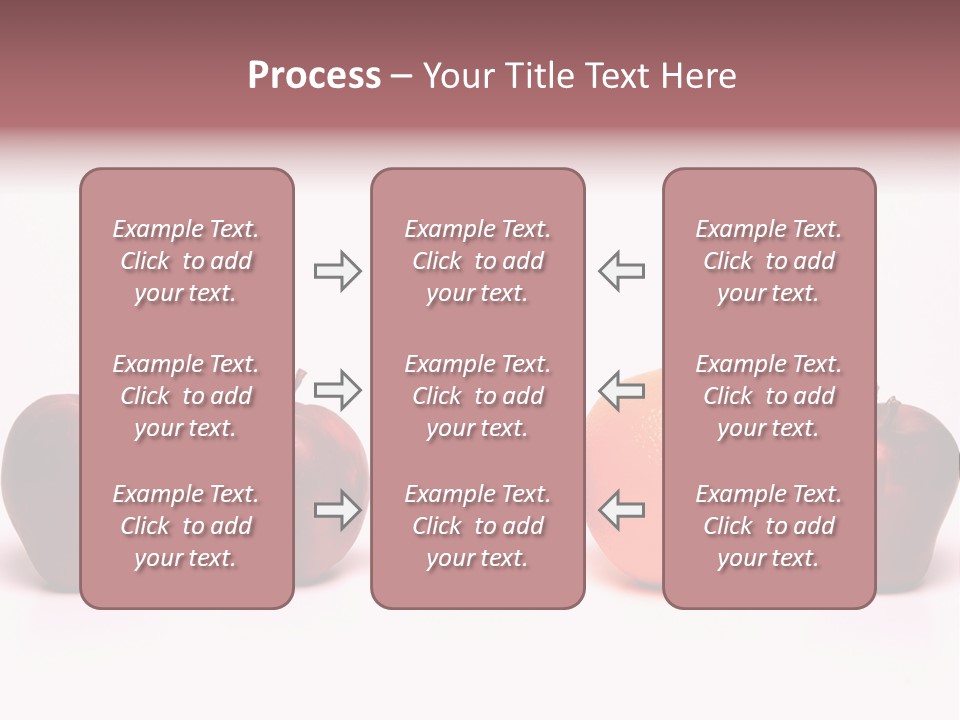 Apples & Oranges PowerPoint Template