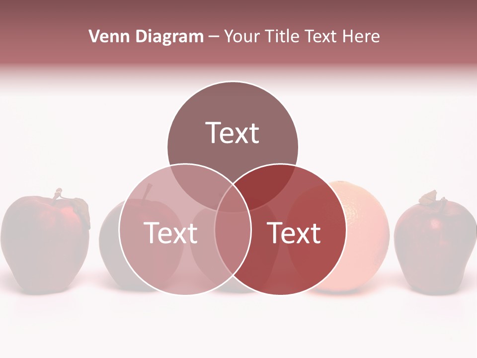 Apples & Oranges PowerPoint Template