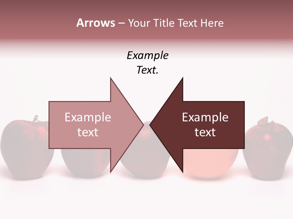 Apples & Oranges PowerPoint Template