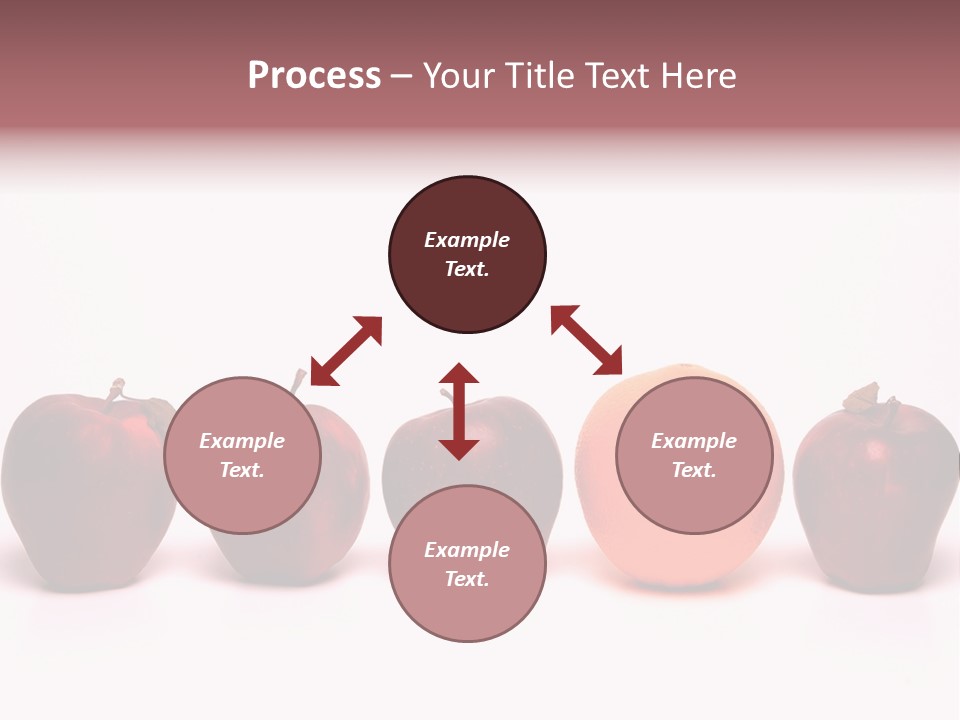 Apples & Oranges PowerPoint Template